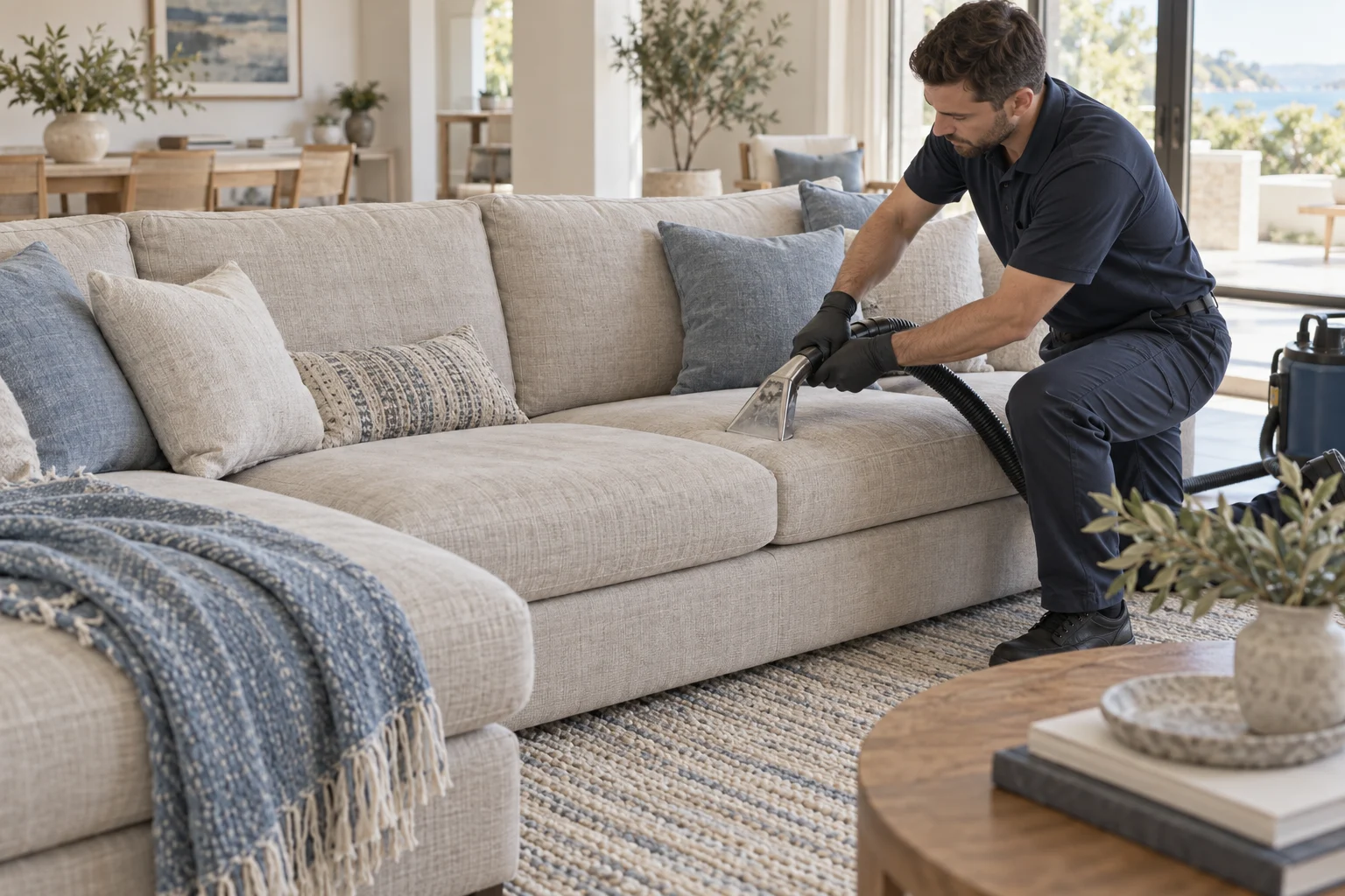 Softloom Textile Care illustrative carpet & upholstery cleaning setting