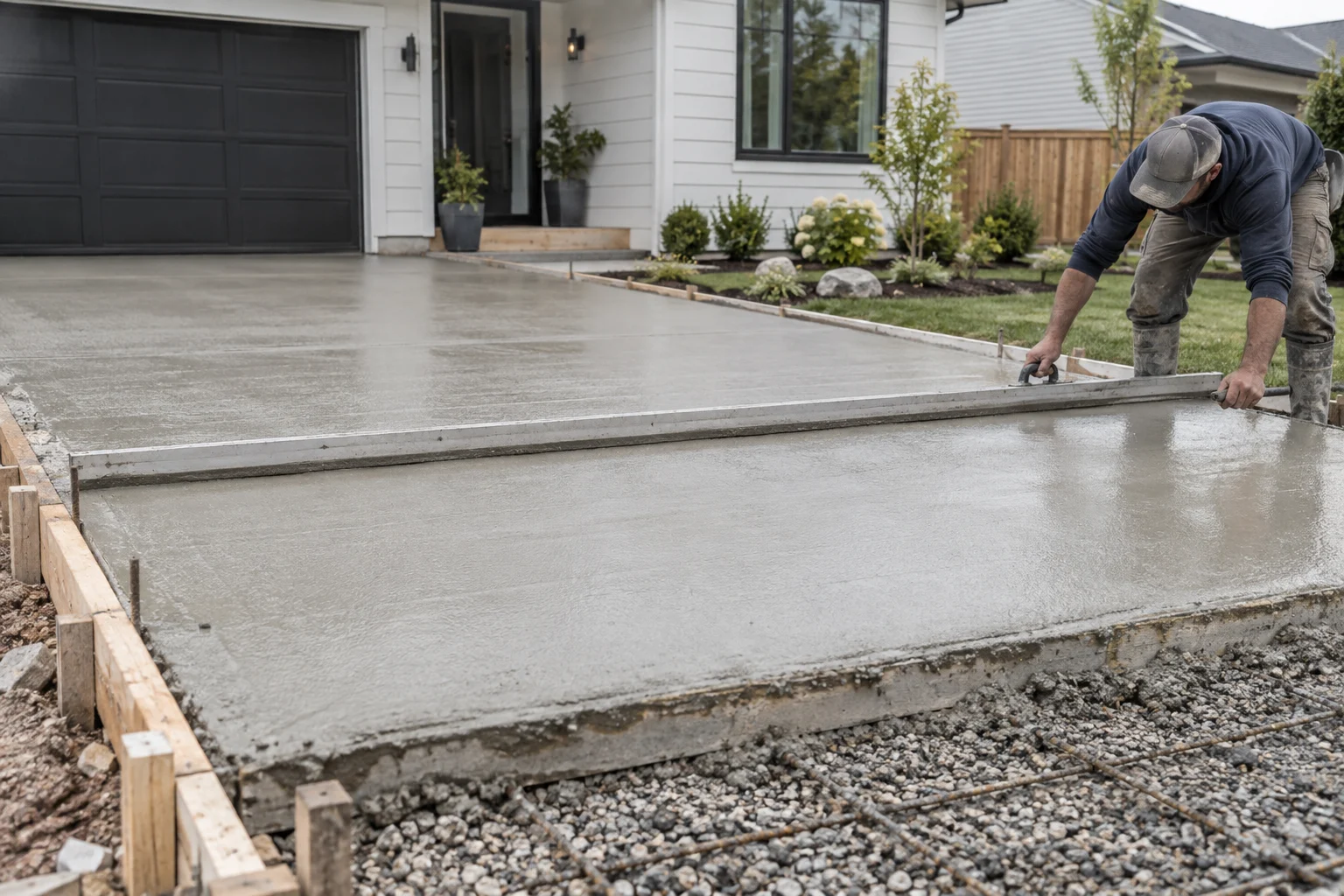 Concrete and Flatwork material and project detail